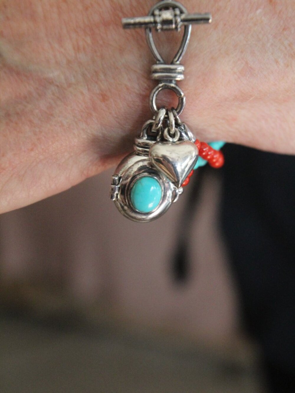 Bracelet with watch locket. Size 6. Ecclissi brand. See description below. - Picture 4 of 13